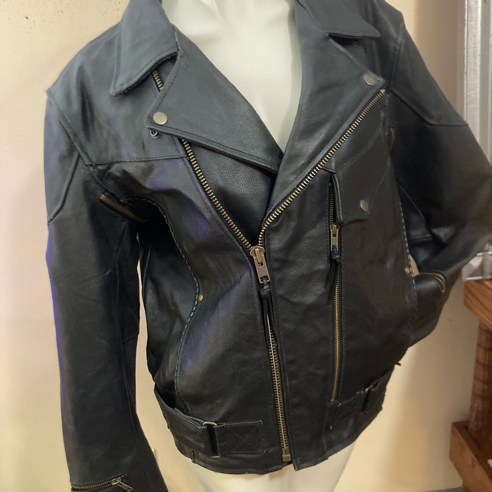 Leather jacket